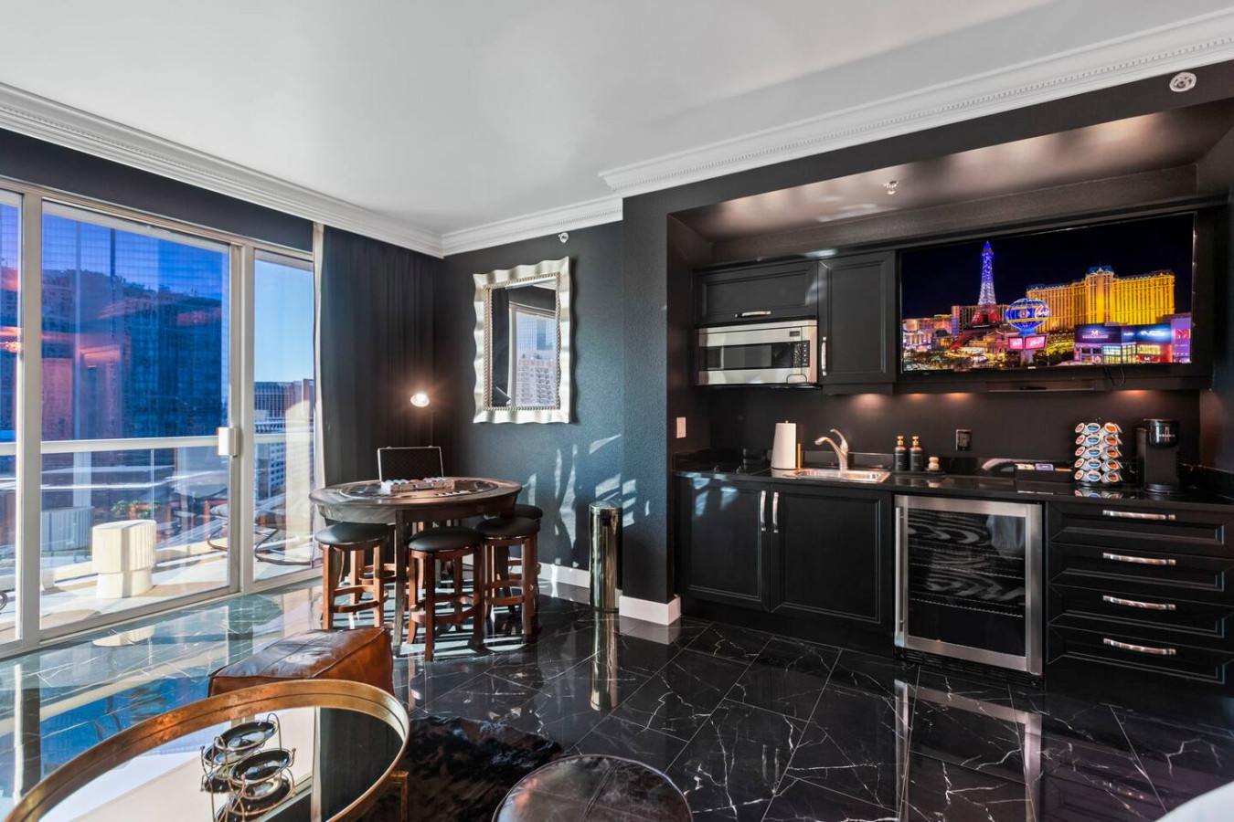 All-In on the Strip | Poker Studio + Balcony — gallery photograph 4