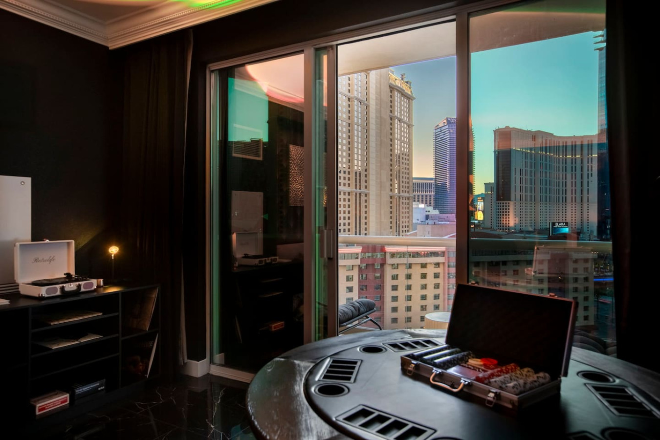 All-In on the Strip | Poker Studio + Balcony — gallery photograph 5