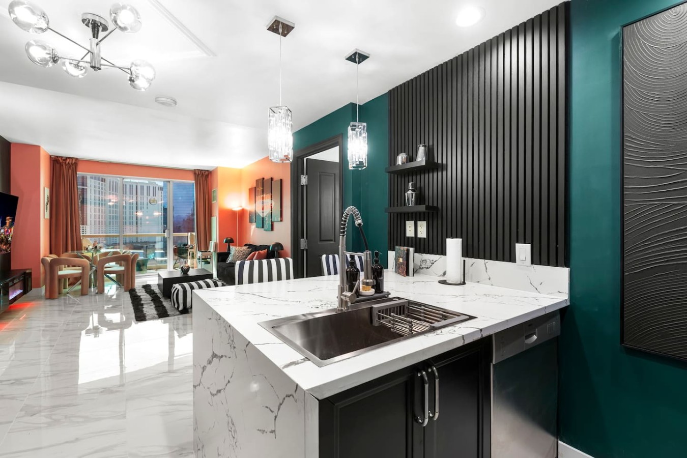 The Vanderpump Suite On LV Strip w/ Balcony — gallery photograph 2