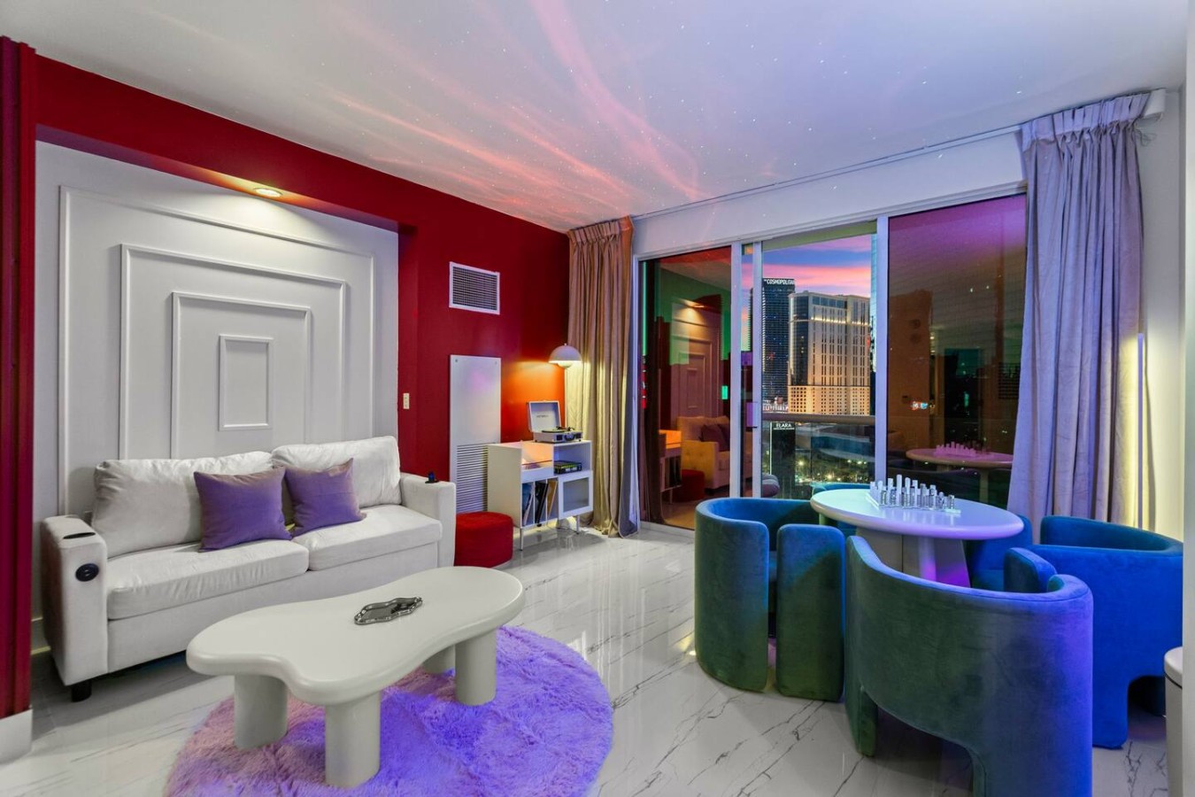777 Suite | Sphere + Strip View | Private Balcony — gallery photograph 3