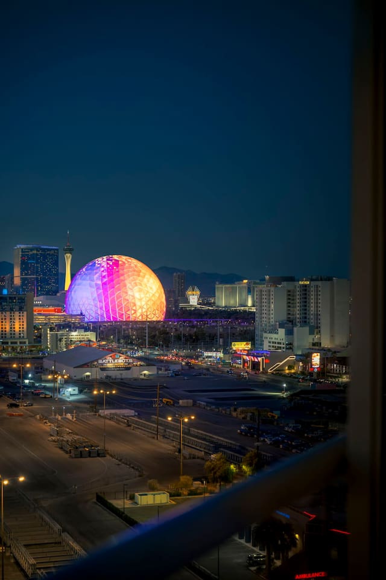 777 Suite | Sphere + Strip View | Private Balcony — gallery photograph 2
