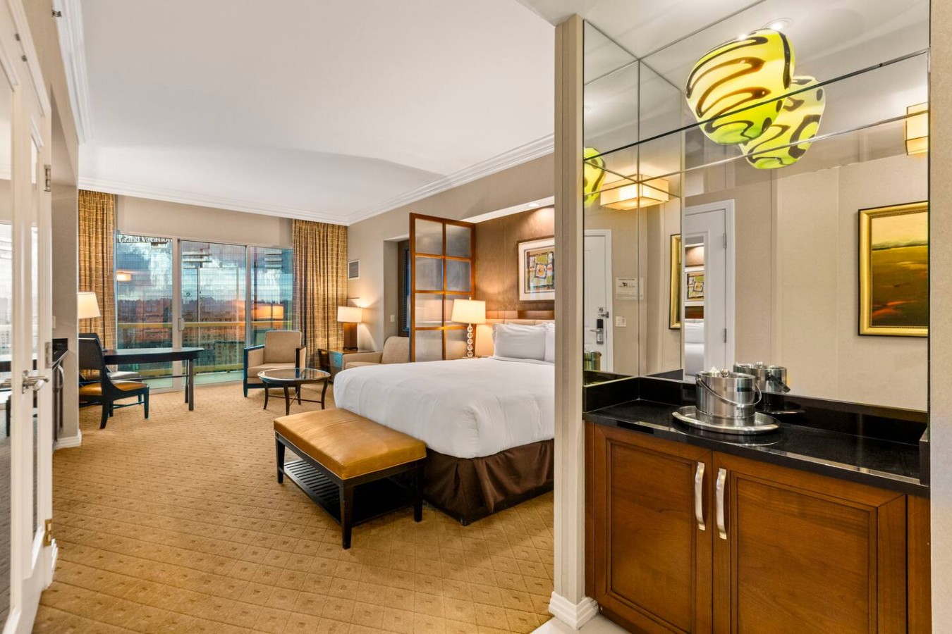 Vegas Sky Suite | Extended Balcony + Strip Views — gallery photograph 7