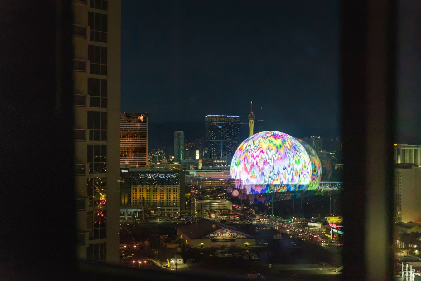 Palace in the Sky|Vegas Strip Balcony/Sphere/Pools — gallery photograph 2