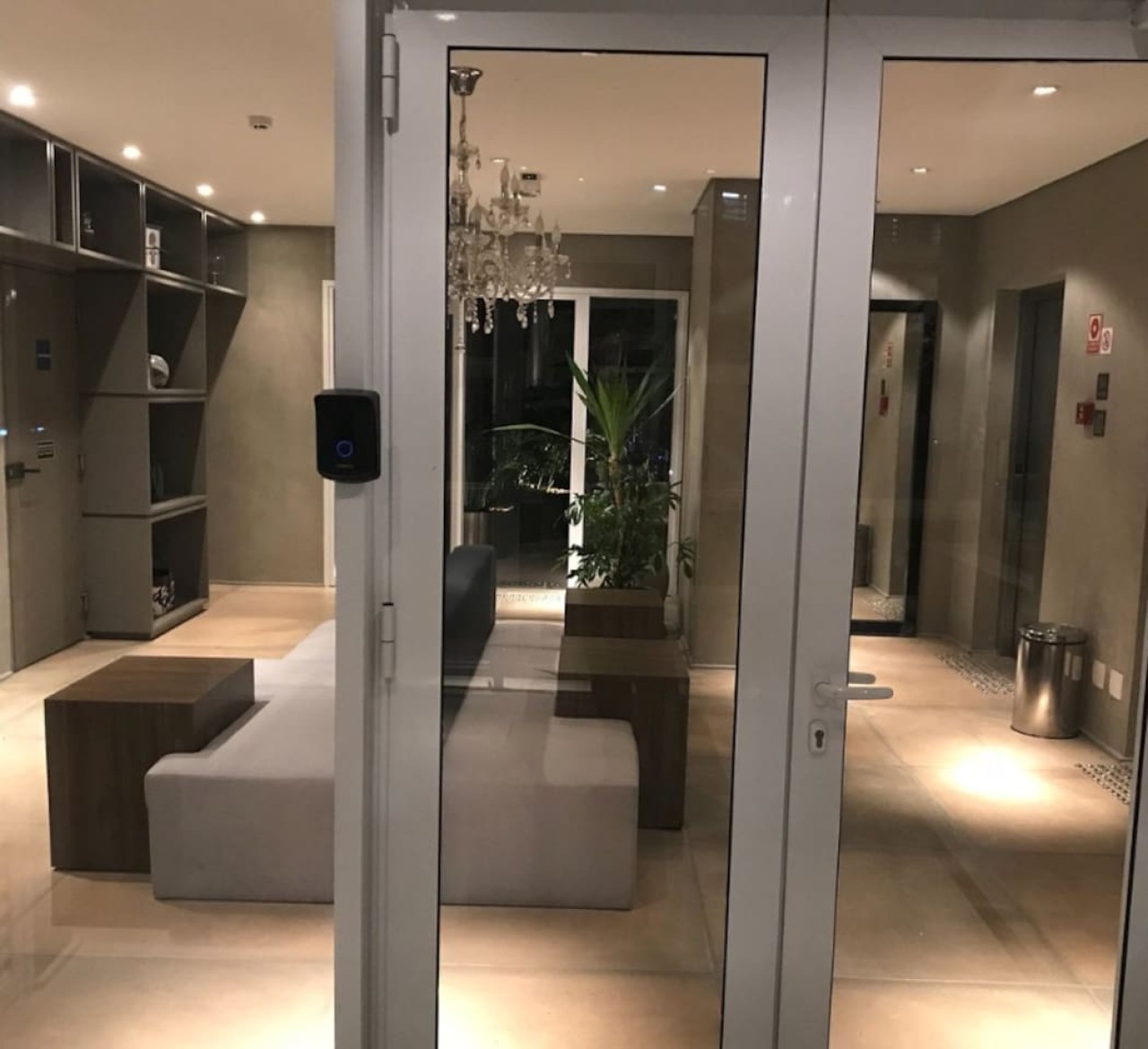 entrada do prédio