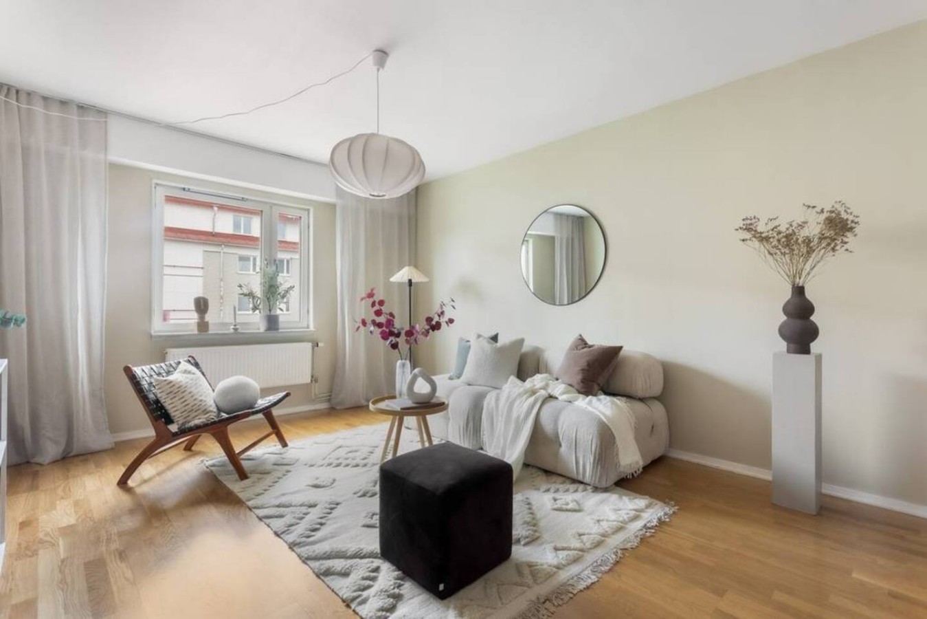 Interior of the furnished apartment in Hallonbergen, Sundbyberg