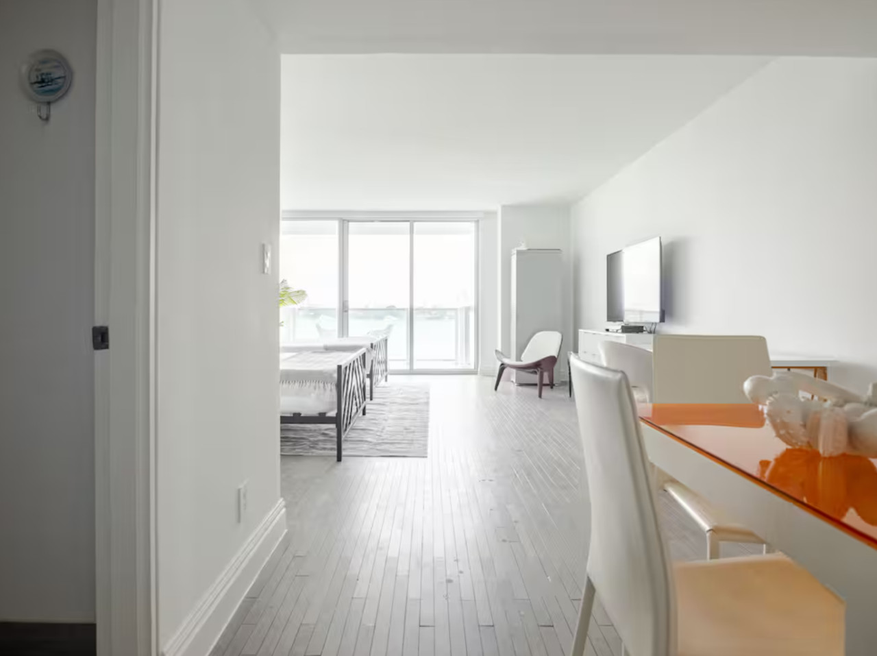 1100 West 412 Designer Studio Bay View Balcony Entire Condo in Miami Beach, Florida