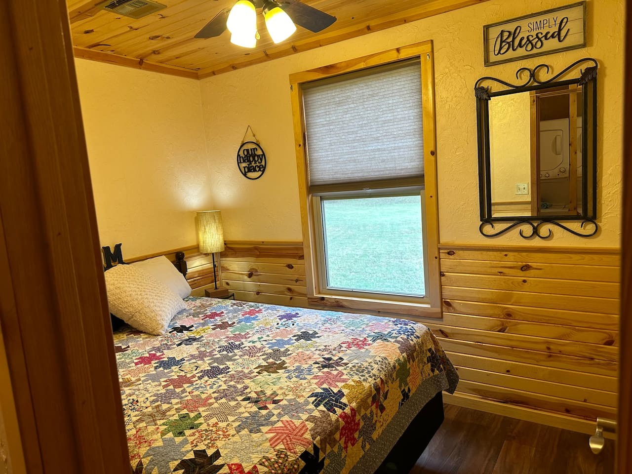 A welcoming view at Byrd Homestead