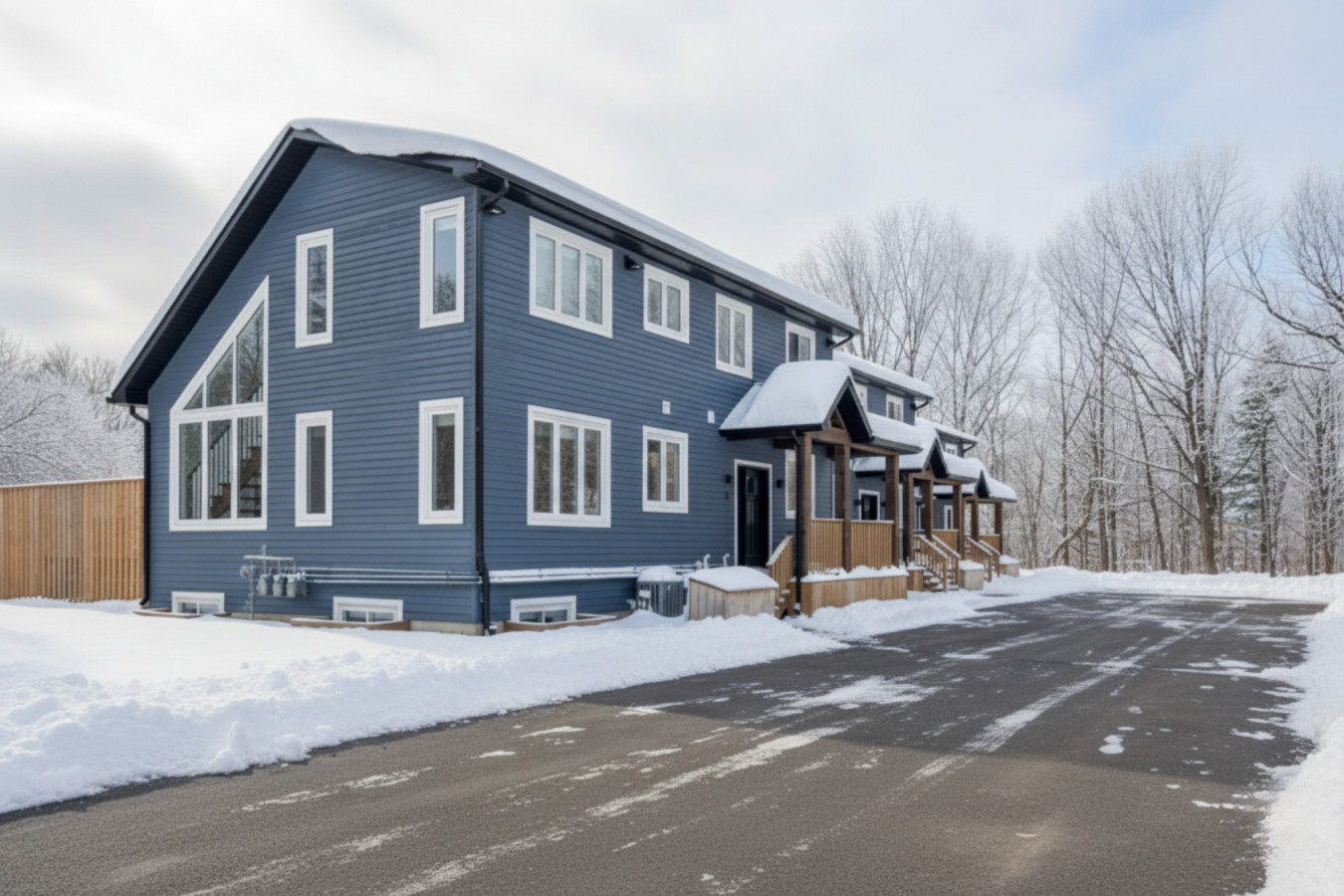 The Cottages at Blue: 21 BDR Triplex for 44 Guests