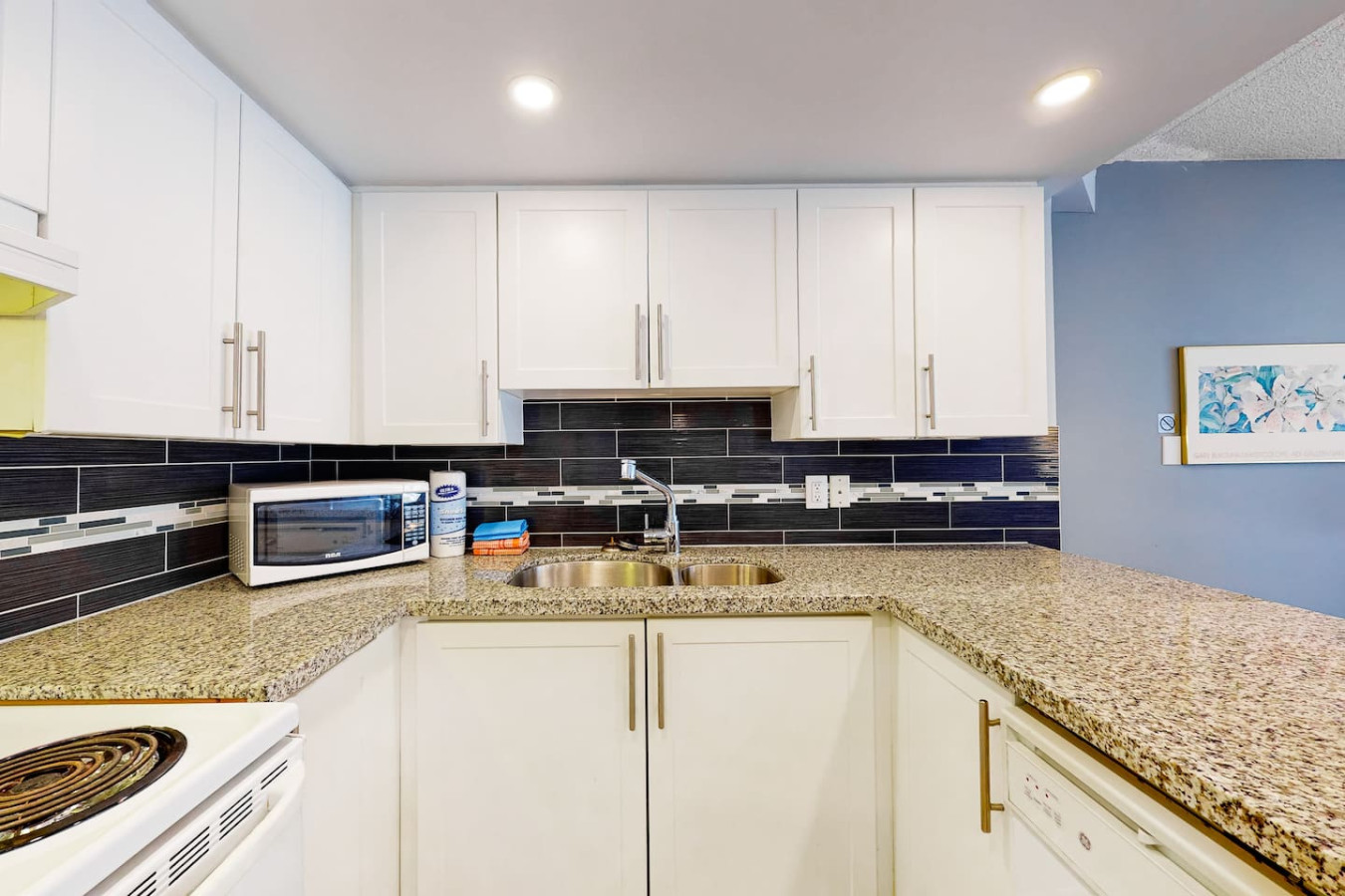 Steps to Blue! Ground-Floor Home for 6 | Photo 9