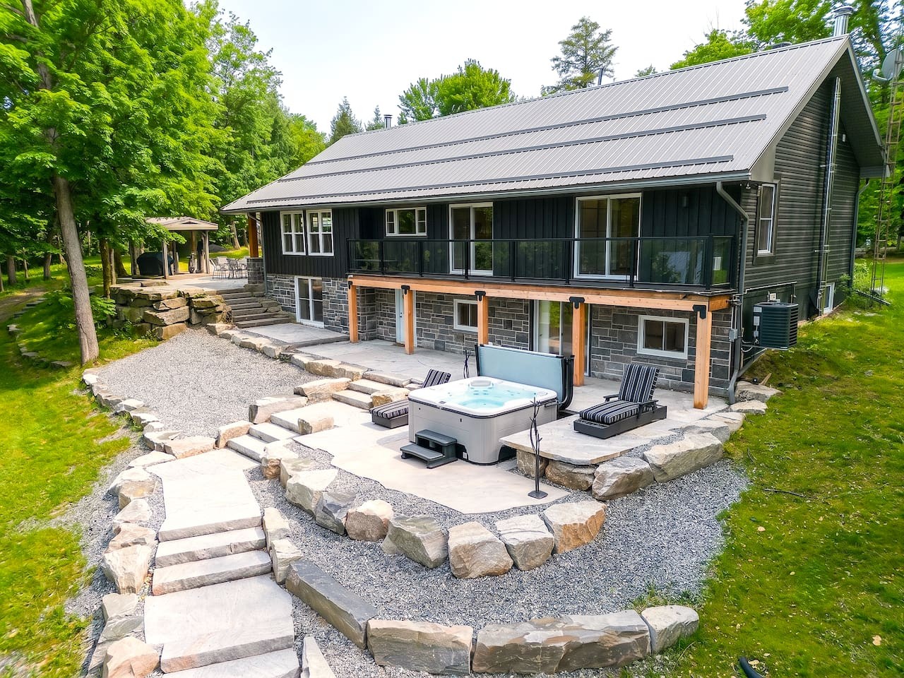 The Deer Cottage | Dock & Hot Tub | Games Room | Photo 3