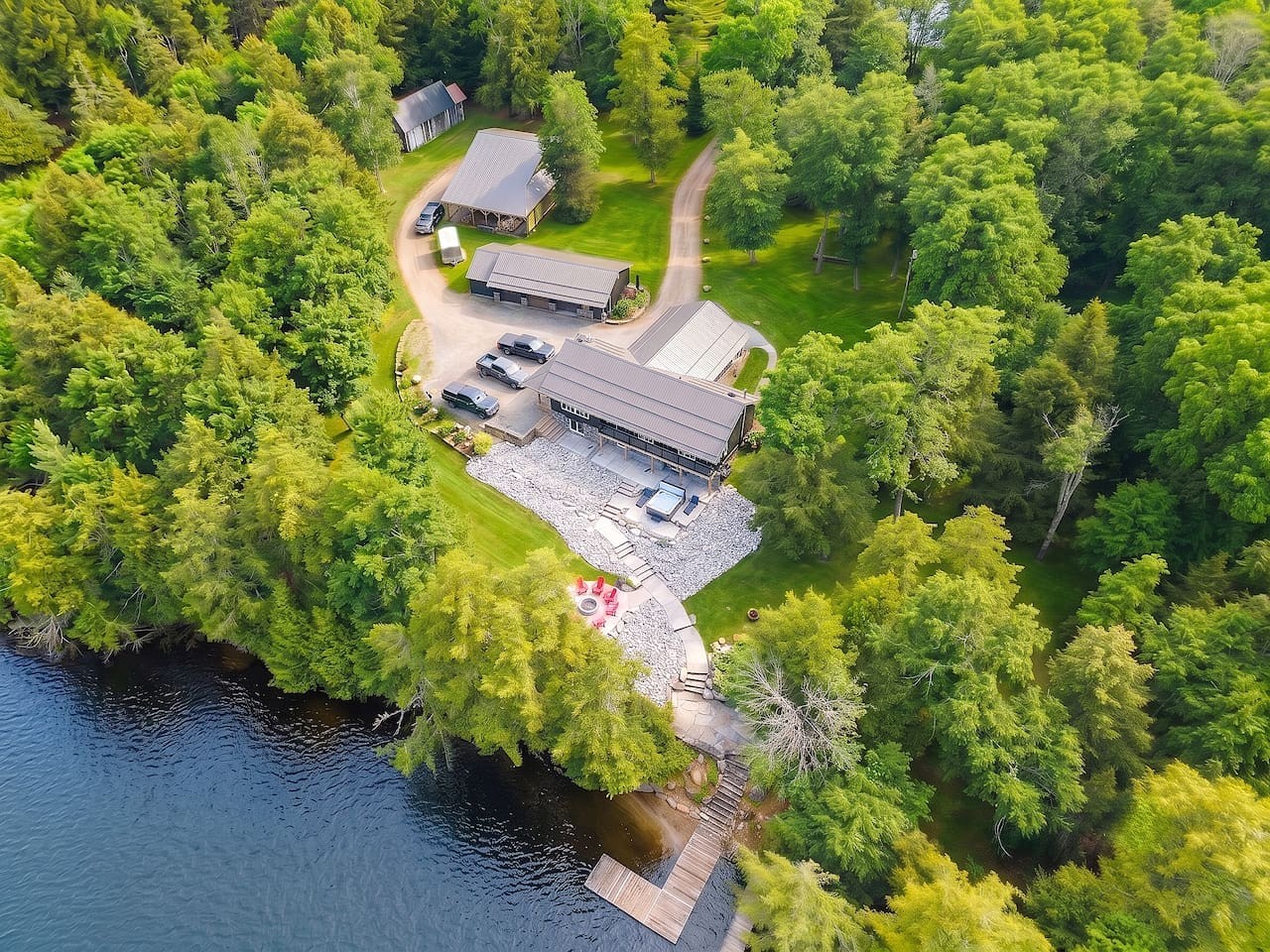 The Deer Cottage | Dock & Hot Tub | Games Room | Photo 52