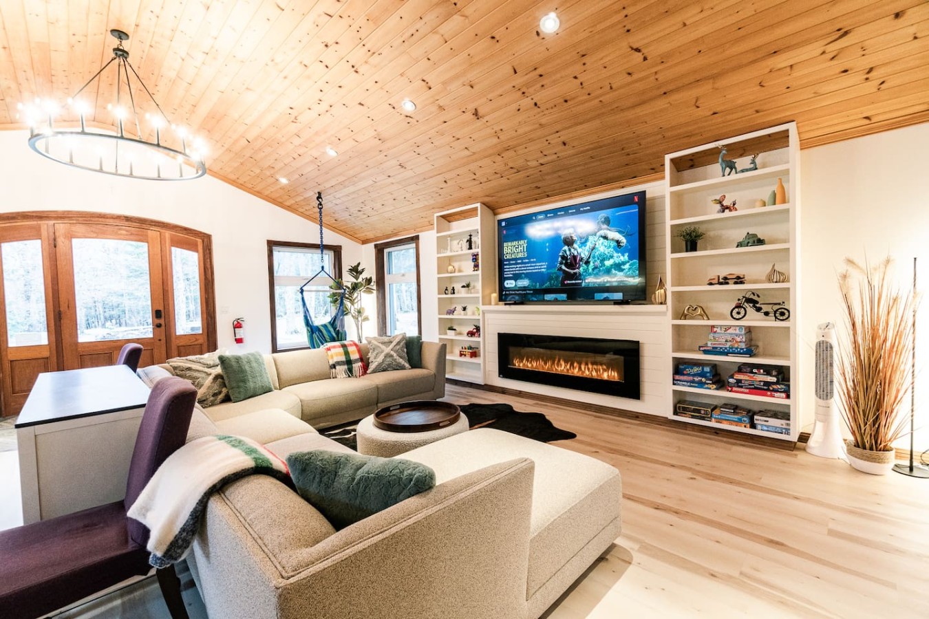 The Deer Cottage | Dock & Hot Tub | Games Room | Photo 4