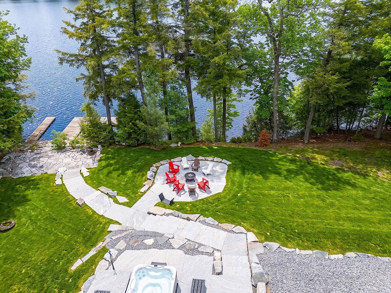 The Deer Cottage | Dock & Hot Tub | Games Room | Photo 6