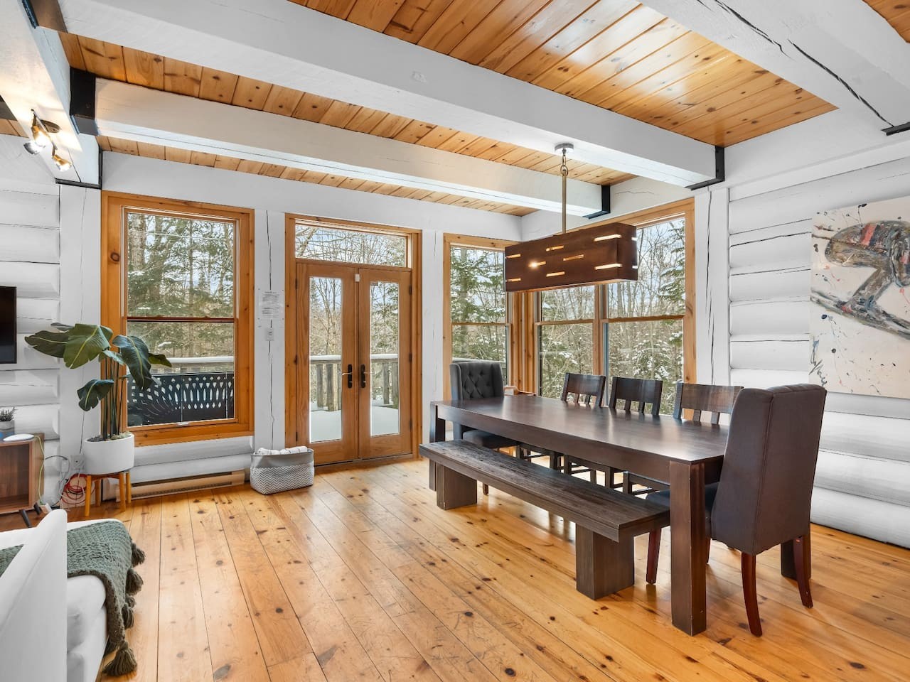 L'Orée du Bois: Forest Chalet with Hot Tub | Photo 13
