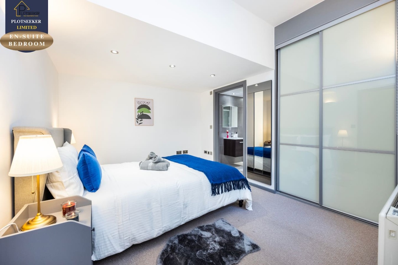 FIRST BEDROOM WITH EN-SUITE