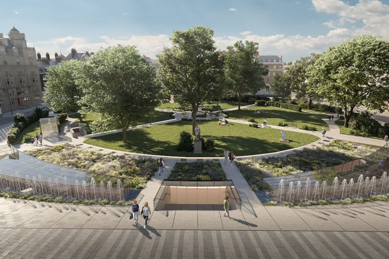 Cavendish Square Gardens – 6 min walk A peaceful Georgian square with leafy gardens—an ideal spot to unwind just steps from Oxford Street’s buzz.