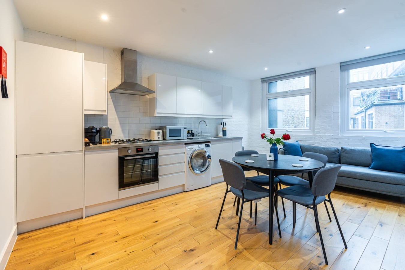 Dining Area and kitchen