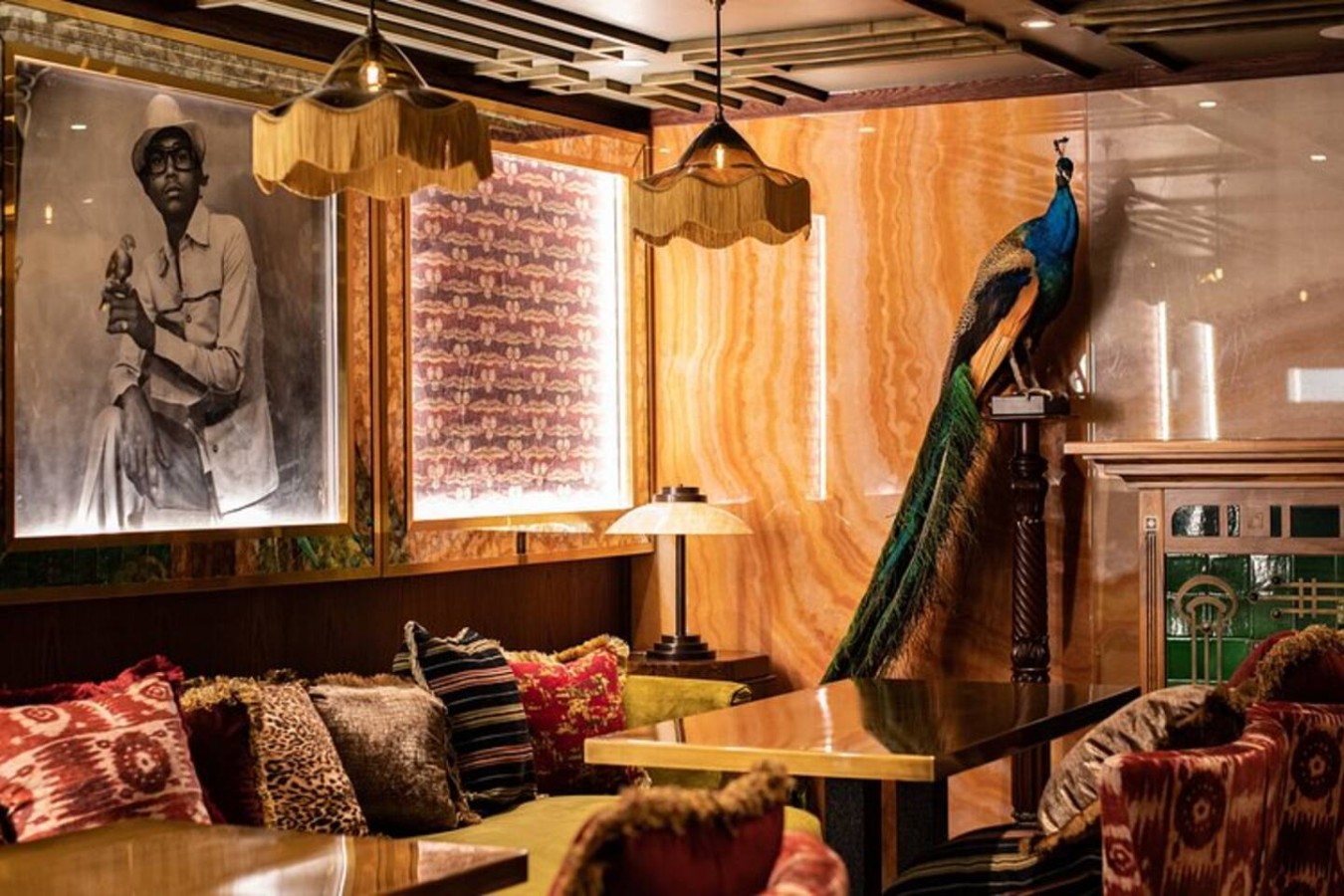 Bandra Bhai — 3 min walk A quirky, immersive speakeasy tucked beneath the Fitzrovia streets—loved for its Indian-inspired décor and mysterious ambiance.