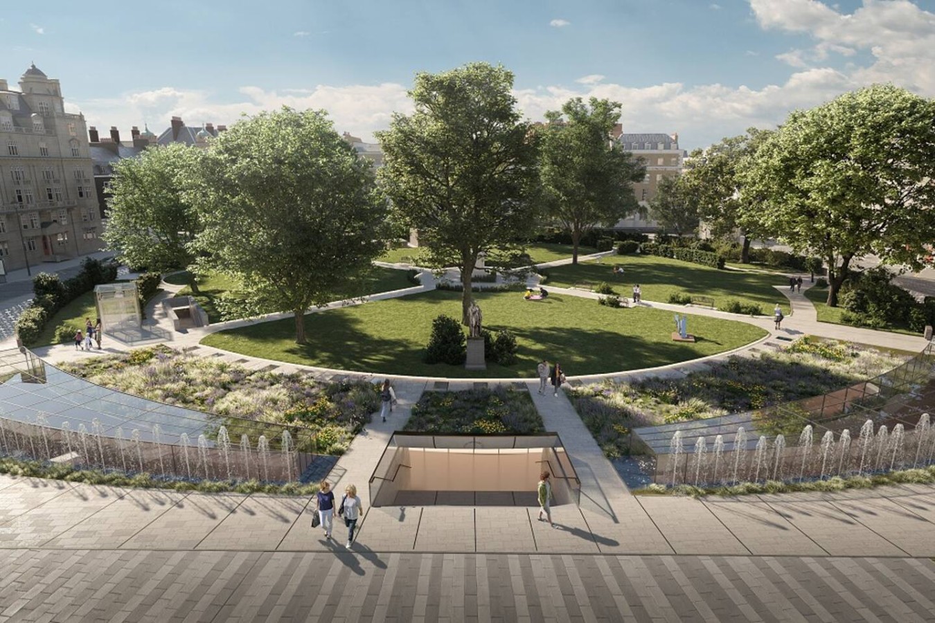 Cavendish Square Gardens – 6 min walk A peaceful Georgian square with leafy gardens—an ideal spot to unwind just steps from Oxford Street’s buzz.