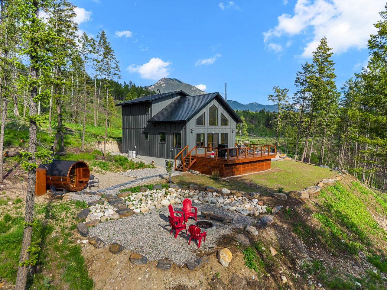 Nordic Nest | Barrel Sauna | Fireplace | Fire Pit - Canada