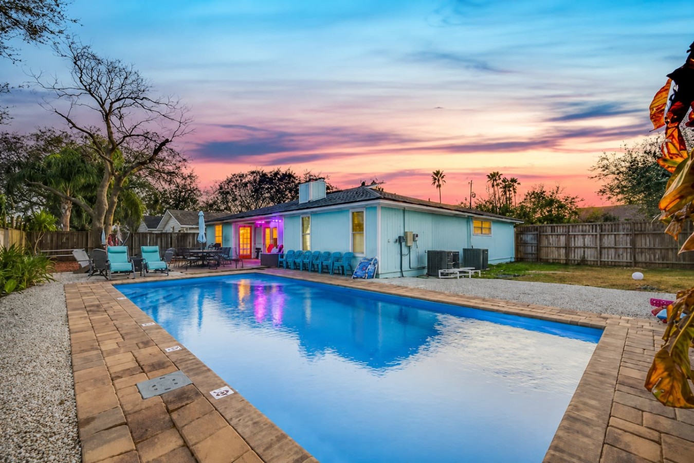 Heated Pool Home near Beach, w/Golf Cart Included!
