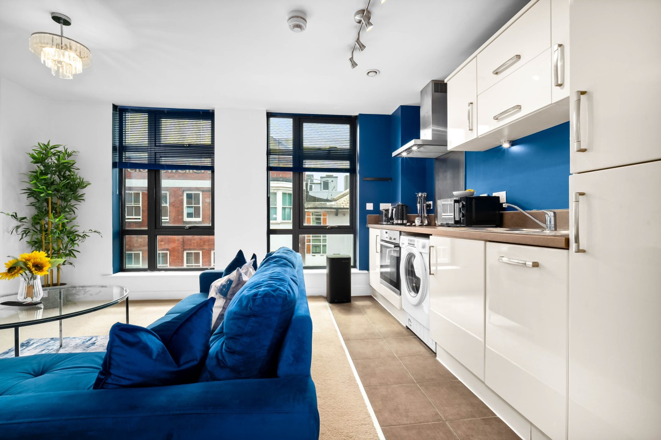 Luxury 2 Bed Apartment - Parking - JQ - City Centre - Bedroom TV in 100 Warstone Ln, Birmingham B18 6NP, UK - Property image 20 - VivreStays