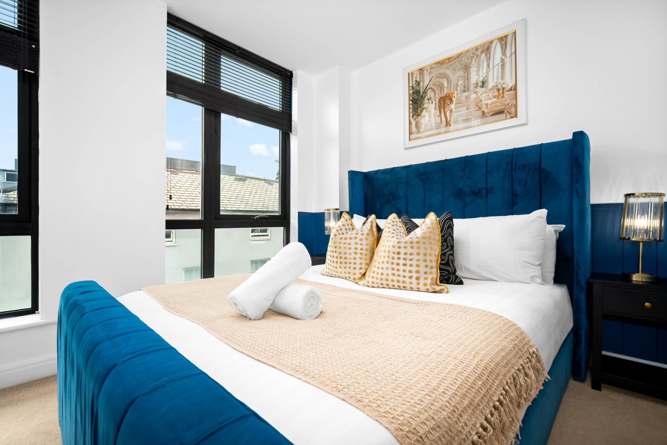 Luxury 2 Bed Apartment - Parking - JQ - City Centre - Bedroom TV in 100 Warstone Ln, Birmingham B18 6NP, UK - Property image 37 - VivreStays