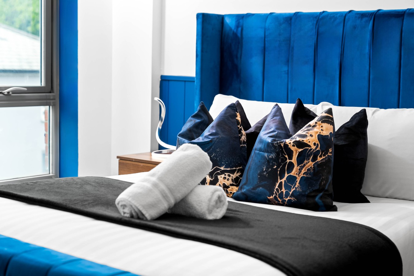 Luxury 2 Bed Apartment - Parking - JQ - City Centre - Bedroom TV in 100 Warstone Ln, Birmingham B18 6NP, UK - Property image 34 - VivreStays