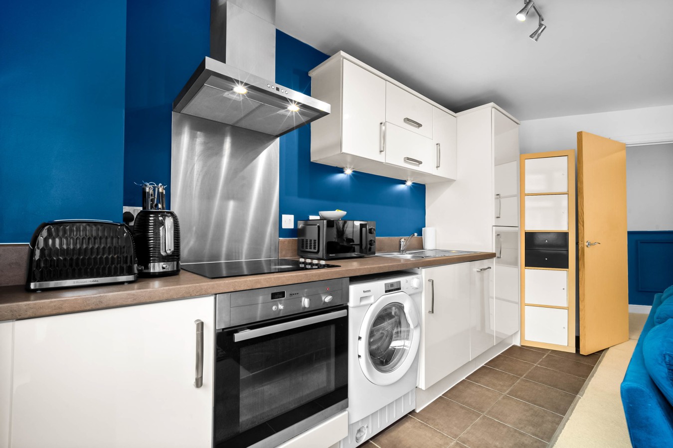 Luxury 2 Bed Apartment - Parking - JQ - City Centre - Bedroom TV in 100 Warstone Ln, Birmingham B18 6NP, UK - Property image 21 - VivreStays