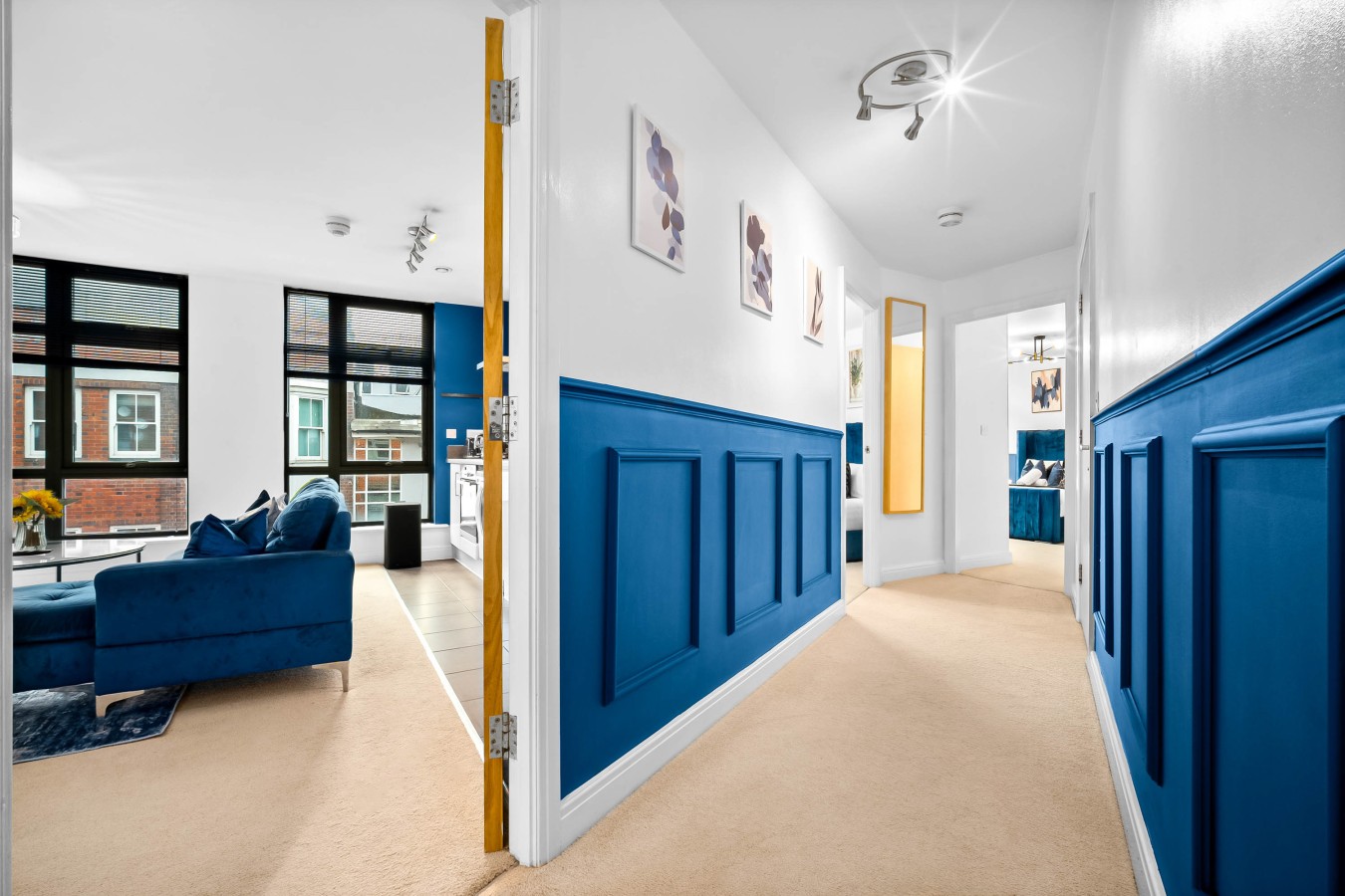 Luxury 2 Bed Apartment - Parking - JQ - City Centre - Bedroom TV in 100 Warstone Ln, Birmingham B18 6NP, UK - Property image 45 - VivreStays