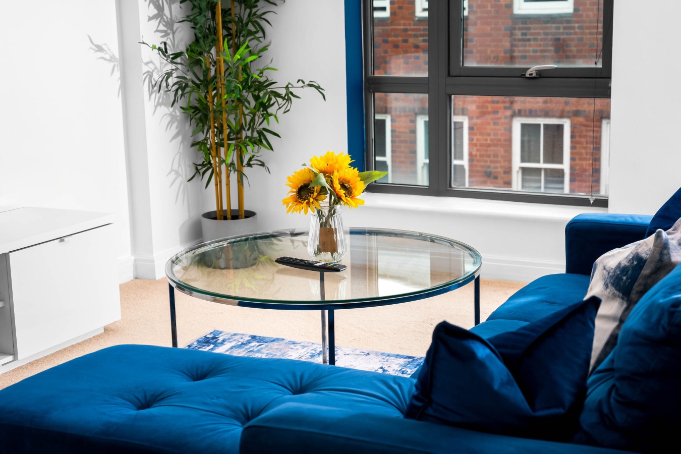 Luxury 2 Bed Apartment - Parking - JQ - City Centre - Bedroom TV in 100 Warstone Ln, Birmingham B18 6NP, UK - Property image 12 - VivreStays