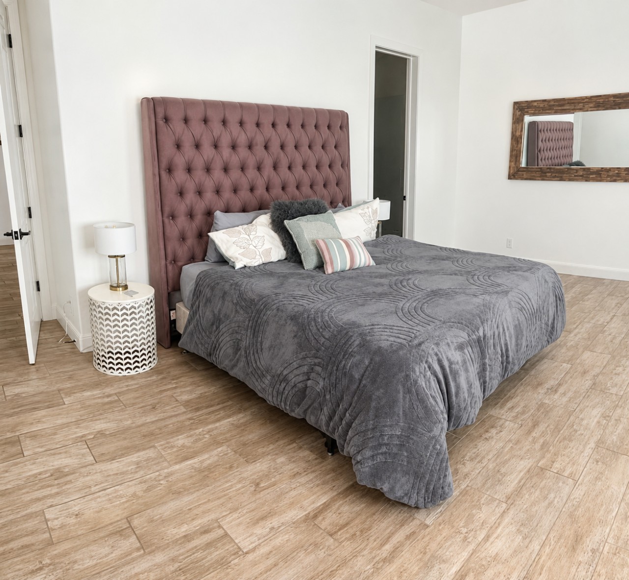 King bed