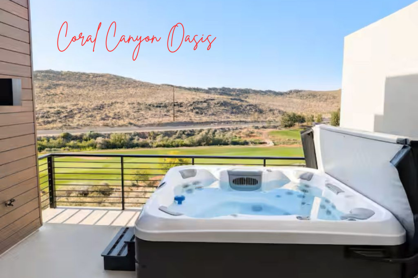 Oasis: Private Spa Overlooking Coral Canyon Golf Course