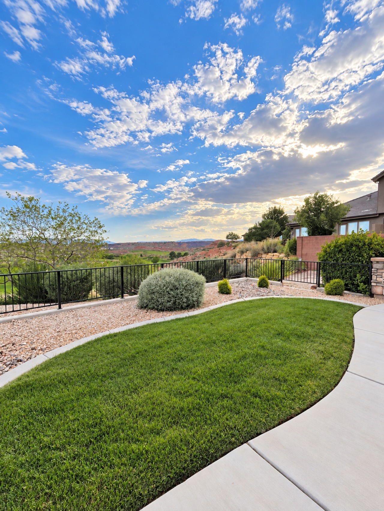 Backyard View