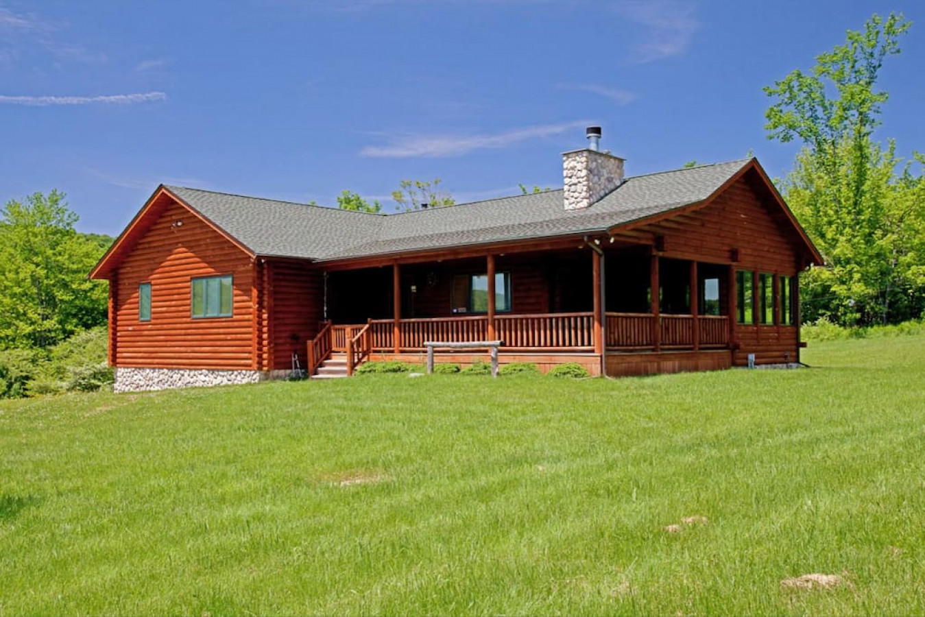 Bull Run · Log Cabin Luxury Private Ranch Living with Views