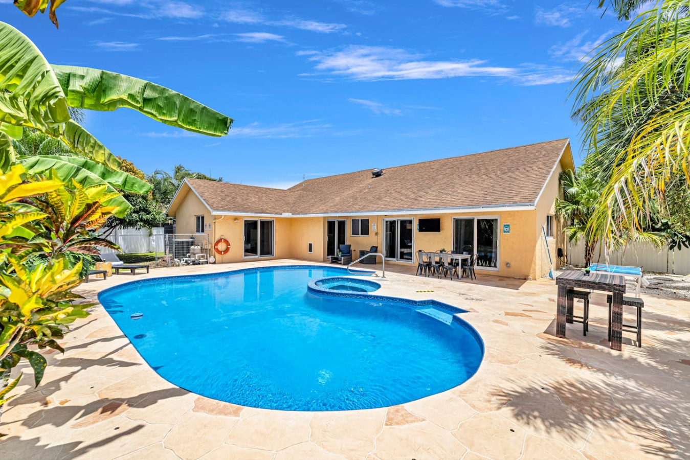 Palm Paradise Retreat -Heated Pool East Delray 4/3