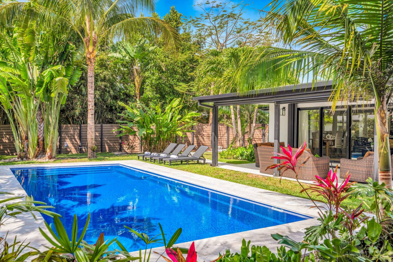 The Oasis Pool House