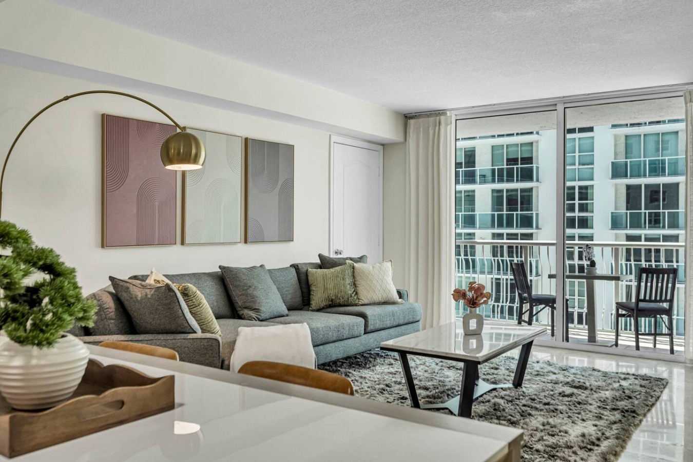 Sky-High Brickell 2BR/2BA | Balcony & Views