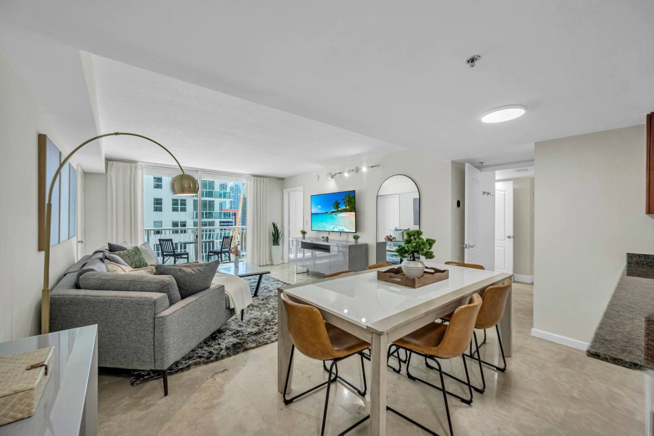 Sky-High Brickell 2BR/2BA | Balcony & Views