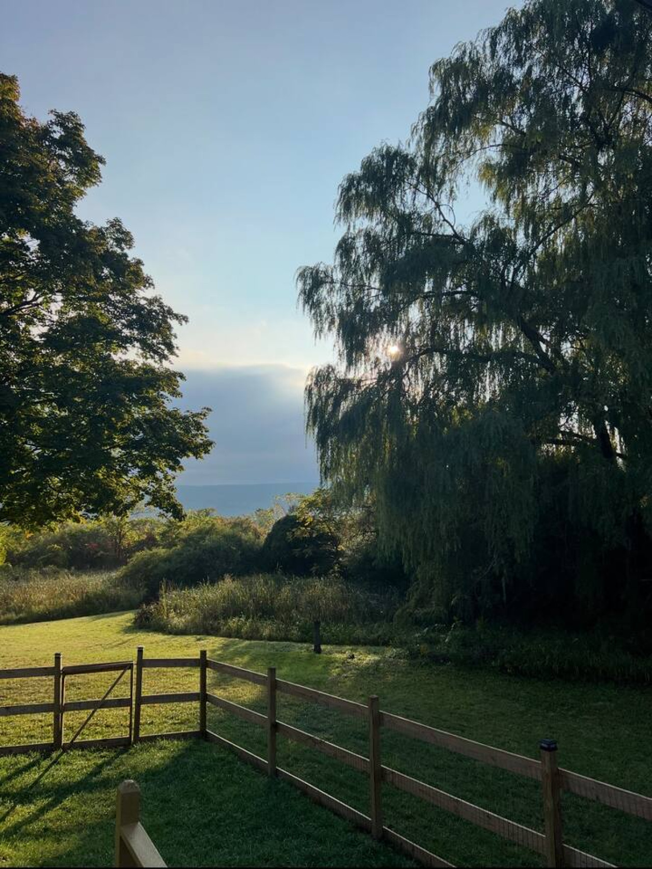 Seneca Lake Wine Trail Farmhouse, Lake Views