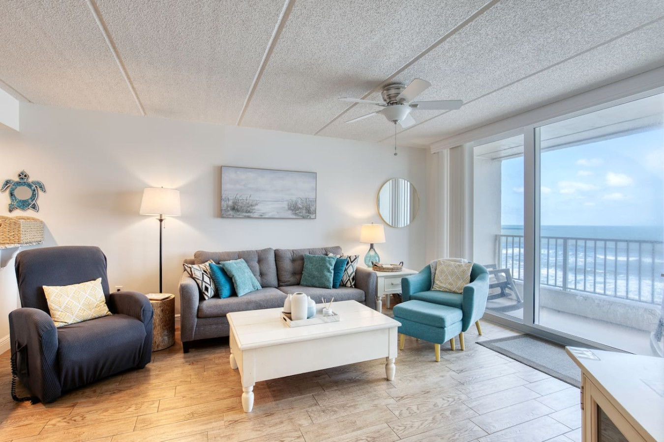 Ponce Inlet Oceanfront Getaway | Pool & Balcony