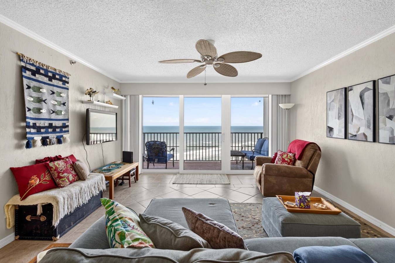 Oceanfront Condo | Balcony, Pool & Beach