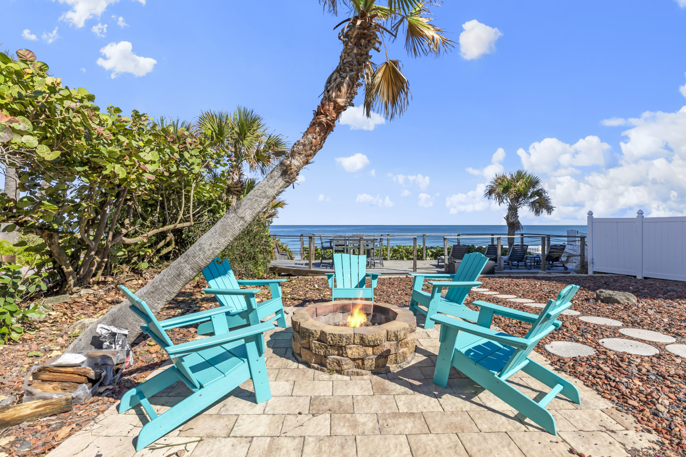 Seaside Serenity-Pool, Fire pit, Beachfront Massive Ocean Deck 2