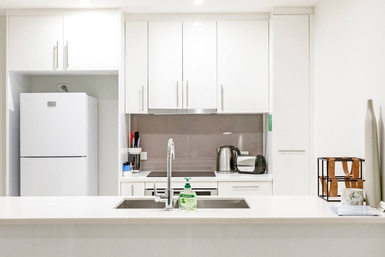 Zen Ocean Meadows- Cozy 2-BR/2-BA Sea View Retreat - "Experience the heart of the home in our cozy kitchen, where warmth and hospitality abound