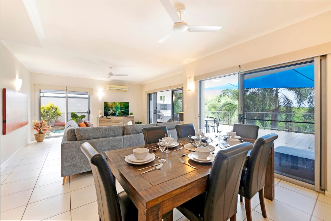Zen Saltwater Retreat: balcony ~ pool ~ seaview