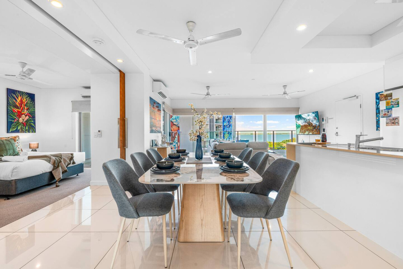 Zen Crystal Tide: Balcony - Pool - Gym - Seaview