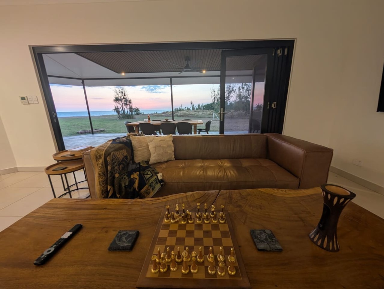 ZenLux Mermaid Sunsets: Beachfront Fishing Retreat