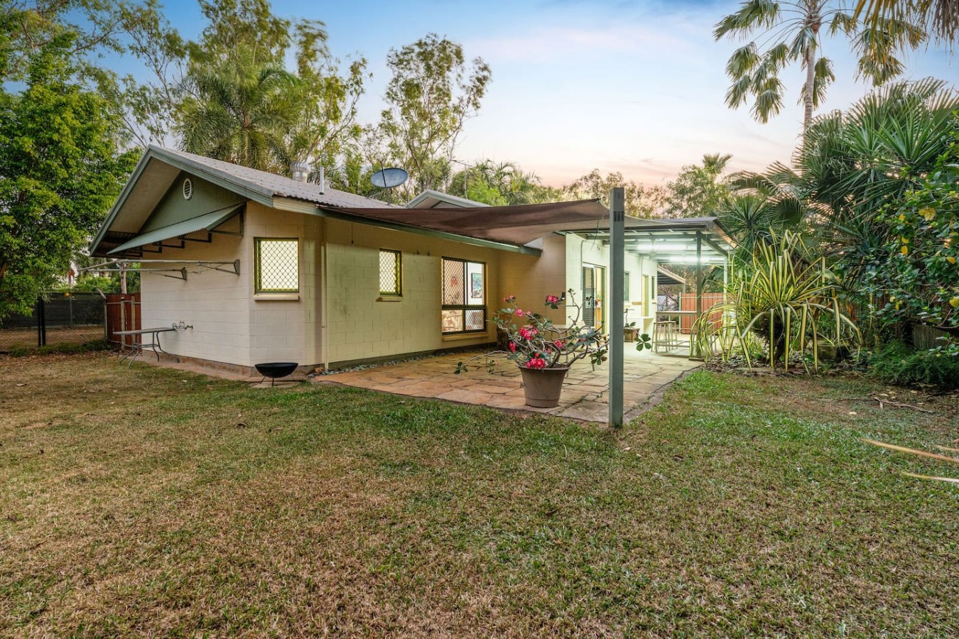 ZenHouse Homestead: backyard - spacious - patio