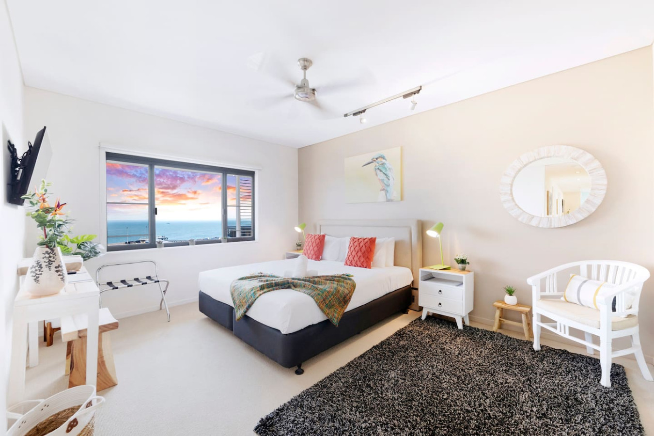 ZEN POINT PENTHOUSE 3-BR Executive w/ front Retreat - Indulge in ultimate comfort in our spacious bedroom, designed to ensure a peaceful night's sleep