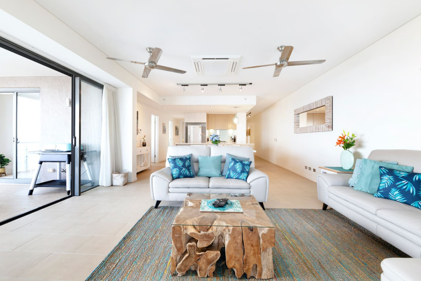 ZEN POINTPENTHOUSE 3-BR Executive w/ front Retreat - Indulge in the luxury of our living room, where sumptuous furnishings, soft textures, and elegant decor combine to create a space that feels like a private sanctuary, offering you the perfect place